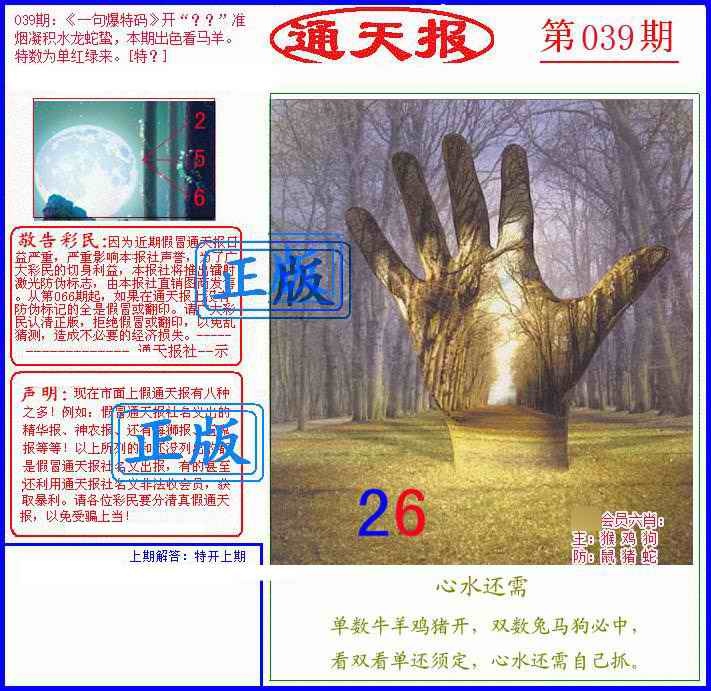 039期另通天报[图]